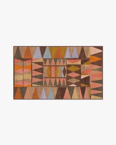 Ruggable Cadra Warm Brown Flatwoven Rug By Jungalow