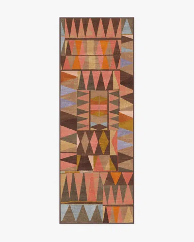 Ruggable Cadra Warm Brown Flatwoven Rug By Jungalow