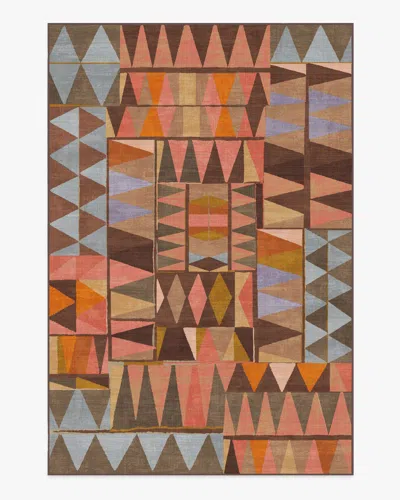 Ruggable Cadra Warm Brown Flatwoven Rug By Jungalow In Multi