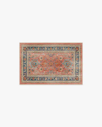 Ruggable Calabria Coral Multicolor Flatwoven Rug
