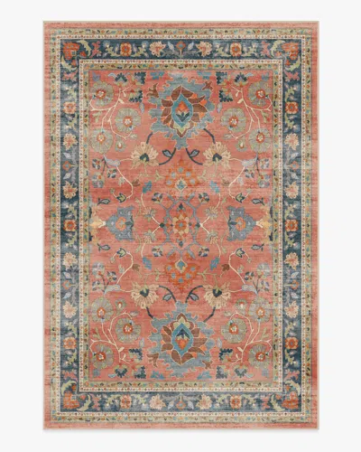 Ruggable Calabria Coral Multicolor Flatwoven Rug