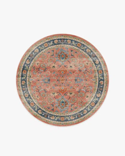 Ruggable Calabria Coral Multicolor Flatwoven Rug