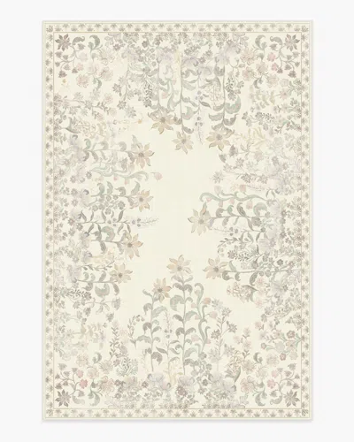 Ruggable Calla Ivory Flatwoven Rug In White