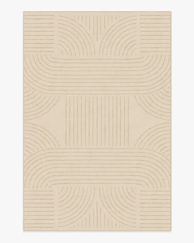 Ruggable Callen Sand Flatwoven Rug In Pink