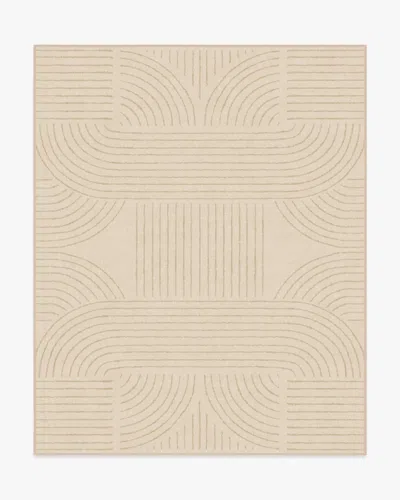 Ruggable Callen Sand Flatwoven Rug In Pink