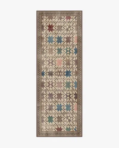 Ruggable Calloway Brown Multicolor Flatwoven Rug