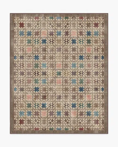 Ruggable Calloway Brown Multicolor Flatwoven Rug