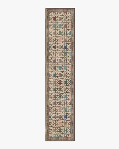 Ruggable Calloway Brown Multicolor Flatwoven Rug