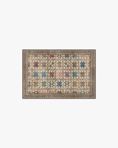Ruggable Calloway Brown Multicolor Flatwoven Rug