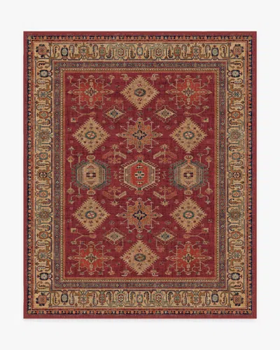 Ruggable Cambria Ruby Flatwoven Rug In Red