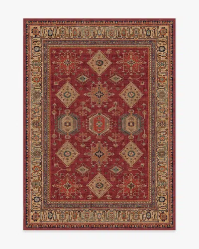 Ruggable Cambria Ruby Flatwoven Rug In Red