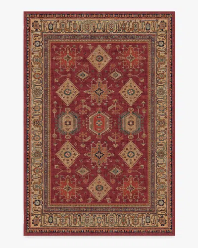 Ruggable Cambria Ruby Flatwoven Rug In Red