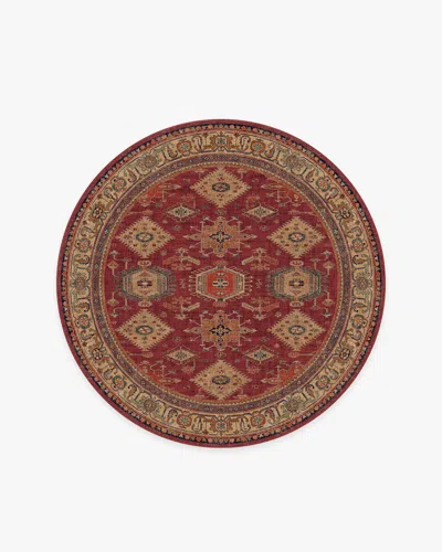 Ruggable Cambria Ruby Flatwoven Rug In Red