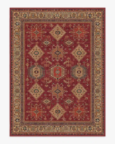 Ruggable Cambria Ruby Flatwoven Rug In Red