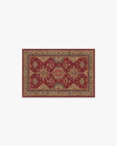 Ruggable Cambria Ruby Flatwoven Rug In Red