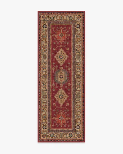 Ruggable Cambria Ruby Flatwoven Rug In Red