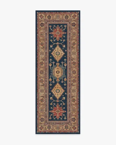 Ruggable Cambria Sapphire Flatwoven Rug In Blue