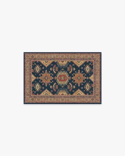 Ruggable Cambria Sapphire Flatwoven Rug In Brown