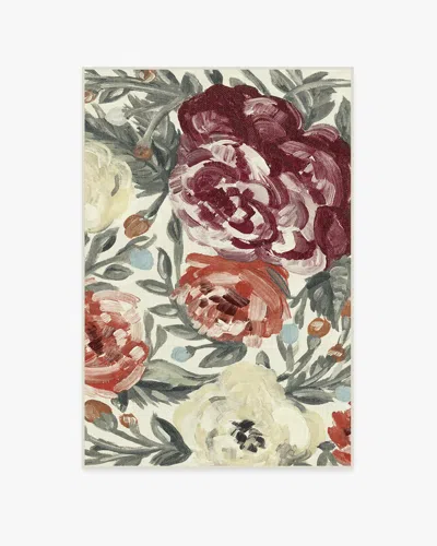Ruggable Camellia Currant Flatwoven Rug In Multi