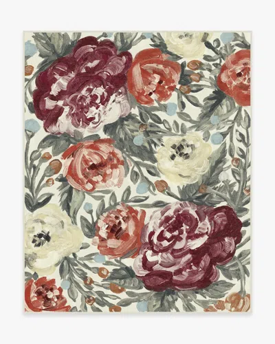Ruggable Camellia Currant Flatwoven Rug In Multi