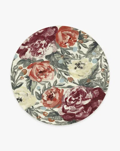 Ruggable Camellia Currant Flatwoven Rug In Multi