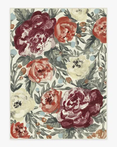 Ruggable Camellia Currant Flatwoven Rug In Multi