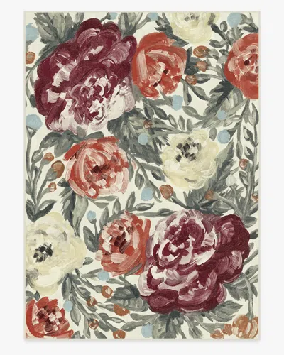 Ruggable Camellia Currant Flatwoven Rug In Multi