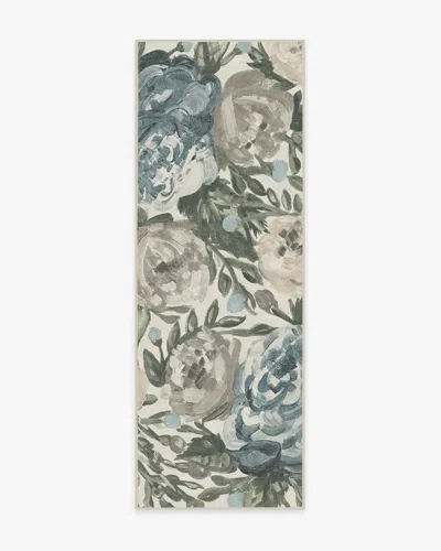 Ruggable Camellia Jade Flatwoven Rug In Green