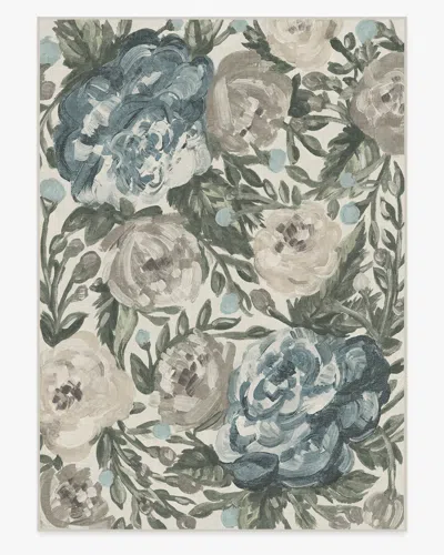 Ruggable Camellia Jade Flatwoven Rug In Multi