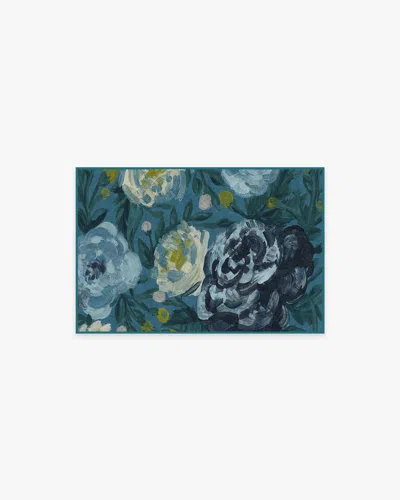 Ruggable Camellia Midnight Flatwoven Rug In Multi