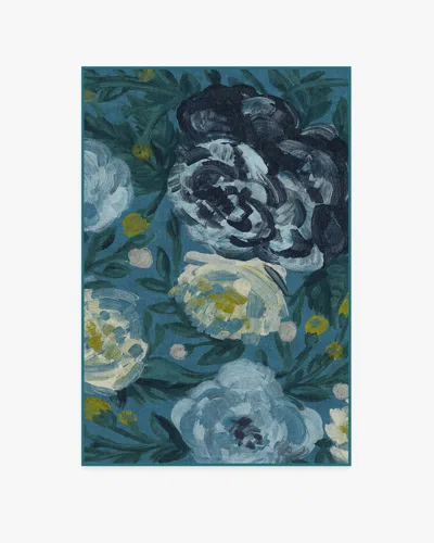 Ruggable Camellia Midnight Flatwoven Rug In Multi