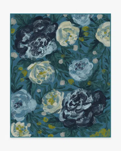 Ruggable Camellia Midnight Flatwoven Rug In Multi