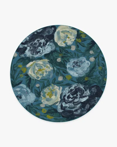 Ruggable Camellia Midnight Flatwoven Rug In Multi