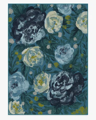 Ruggable Camellia Midnight Flatwoven Rug In Multi