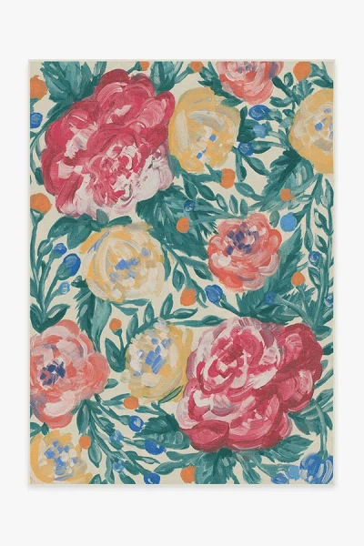 Ruggable Camellia Multicolor Outdoor Rug