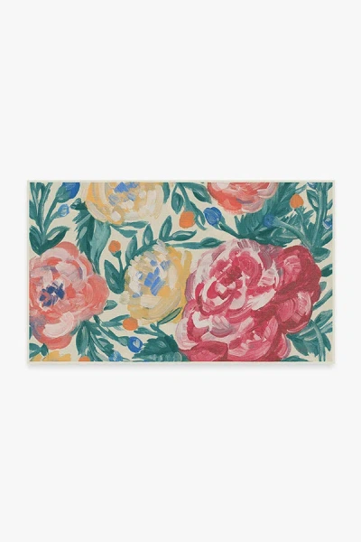 Ruggable Camellia Multicolor Outdoor Rug