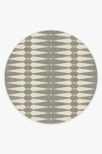 Ruggable Carnaby Shadow Del Sol Flatwoven Rug By Jonathan Adler In Gray