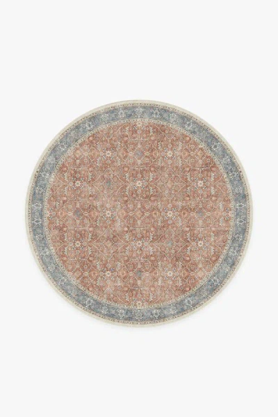 Ruggable Celestine Coral Flatwoven Rug In Orange