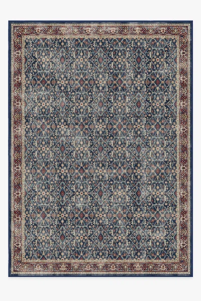 Ruggable Celestine Sapphire Flatwoven Rug In Multi