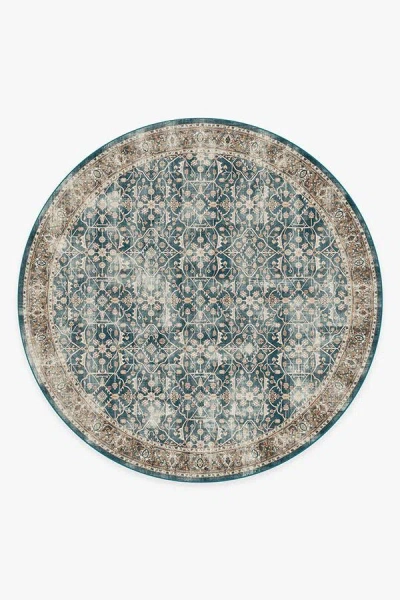 Ruggable Celestine Teal Blue Flatwoven Rug