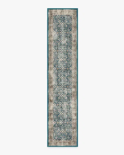 Ruggable Celestine Teal Blue Flatwoven Rug