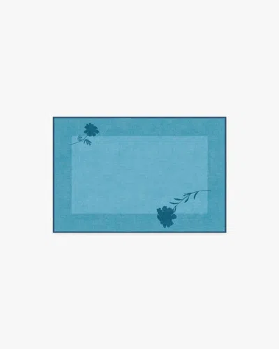 Ruggable Ceylon Soft Sapphire Flatwoven Rug By The Local Project In Blue