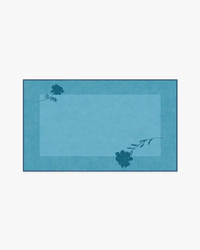 Ruggable Ceylon Soft Sapphire Flatwoven Rug By The Local Project In Blue