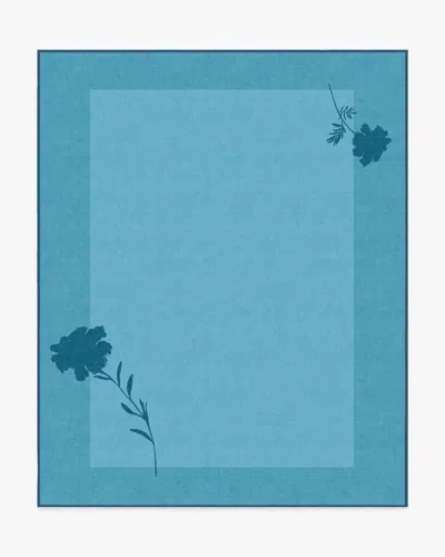 Ruggable Ceylon Soft Sapphire Flatwoven Rug By The Local Project In Blue