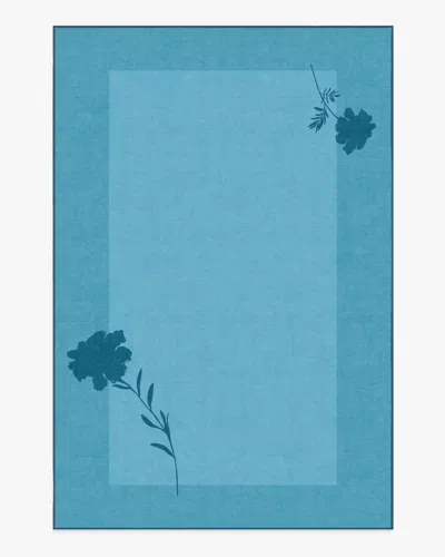 Ruggable Ceylon Soft Sapphire Flatwoven Rug By The Local Project In Blue