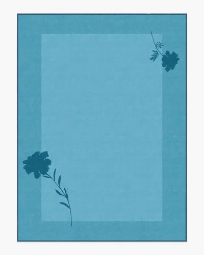 Ruggable Ceylon Soft Sapphire Flatwoven Rug By The Local Project In Blue