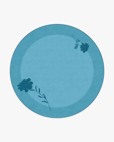 Ruggable Ceylon Soft Sapphire Flatwoven Rug By The Local Project In Blue