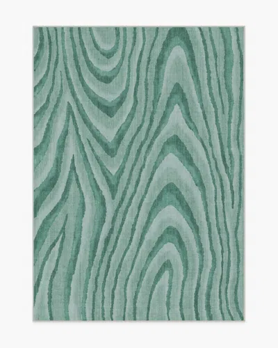 Ruggable Chifa Wood Sage Flatwoven Rug By Humberto Leon In Green