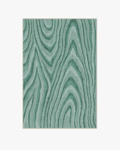 Ruggable Chifa Wood Sage Flatwoven Rug By Humberto Leon In Green