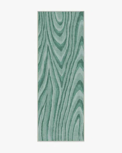 Ruggable Chifa Wood Sage Flatwoven Rug By Humberto Leon In Green